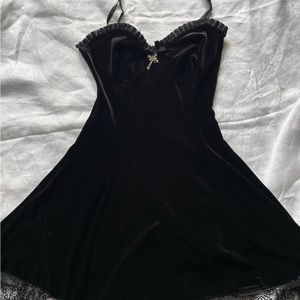 Goth dress . Very fitting and high quality